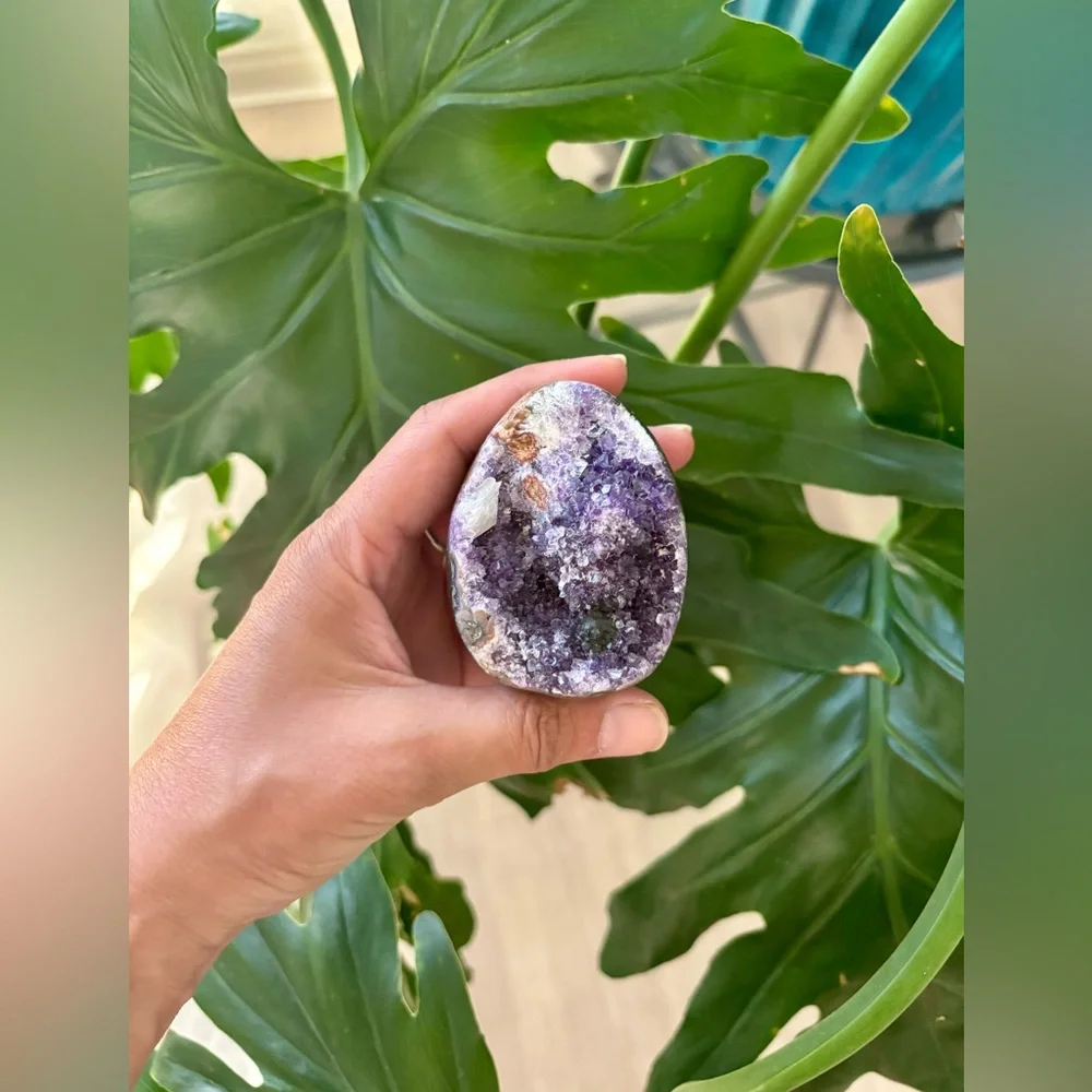 Amethyst Egg from Brazil ~ Easter Egg